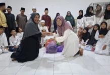 Momentum Ramadan, UMKM Gahari Sejahtera Indonesia Berbagi dengan Anak Yatim