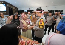 Stabilitas Harga Bahan Pokok Jadi Fokus, Polres Magetan Gelar Gerakan Pangan Murah