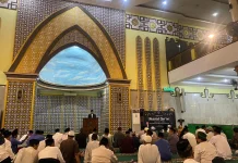 Ratusan Jemaah Ikuti Peringatan Nuzulul Quran di Masjid Baitussalam Magetan