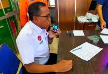 Pastikan Perjalanan KA Aman, KAI Daop 7 Madiun Gelar Tes Narkoba