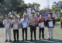 Anggota dan Warga Terima Penghargaan, Ops Ketupat 2026 di Magetan Dinilai Lancar