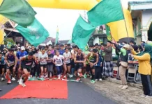 Lestarikan Wisata Ketupat Desa Turi, Ratusan Peserta Ikuti Fun Run Kampung NU