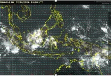 Madiun Raya 2-4 April Cerah Berawan-Hujan Ringan, namun Perlu Waspada Hujan Lebat