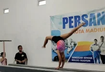 Jelang Kejuaraan, Atlet Dalami Rangkaian Gerakan Senam