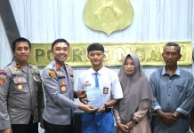 Kapolres Ngawi Dukung Pesilat Muda Berlaga di Kejuaraan Dunia Belgia