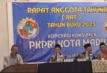 DisnakerKUKM Kota Madiun Mengapresiasi Kinerja Pengurus dan Pengawas PKPRI