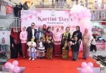 Anak-anak TK Peringati Hari Kartini Bersama Polwan dan Bhayangkari Ngawi