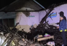 Hujan Lebat Picu Runtuhnya Gudang SDN 2 Bendo, Warga Soroti Kondisi Bangunan Tua