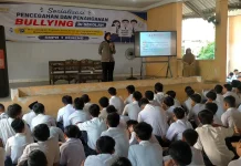 Polres Ngawi Edukasi Ratusan Pelajar Tentang Cegah Bullying dan Narkoba