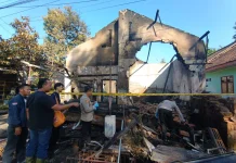 Gudang Bengkel di Ponorogo Terbakar Hebat, sempat Terjadi Ledakan