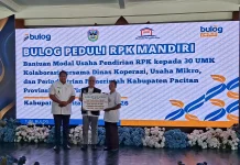 Bulog Dorong Kemandirian UMK di Pacitan lewat Program RPK Mandiri