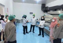 Pastikan Standar Operasional Berjalan Optimal, Wakapolres Madiun Tinjau SPPG