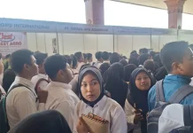 Ribuan Lowongan Dibuka, Peserta Padati Job Fair Bersahaja 2026