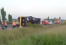 Penuturan Penumpang STJ yang Alami Laka di Jombang: Sempat Berhenti di Rest Area