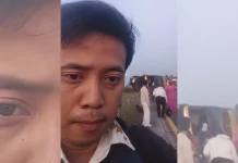 Dosen Asal Madiun Jadi Saksi Detik-detik Bus STJ Magetan Terguling di Tol Jombang