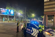 Cegah Balap Liar dan Kriminalitas 3C, Polres Madiun Kota Gelar Patroli Blue Light