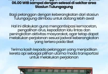 Event Soneta Runniversary, KAI Daop 7 Madiun Imbau Penumpang Datang Lebih Awal