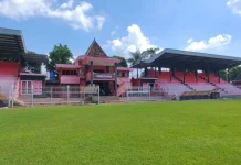 Stadion Ketonggo Ngawi Bersiap Jelang Putaran Liga 4