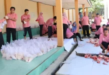 Sebagian Jemaah Haji Magetan Pilih Dam di Tanah Air, 2 Ekor Sapi Disembelih di RPH