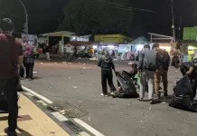 Komunitas Magetan Milenial Ajak Warga Peduli Sampah di Lomba Takbir Berlampion