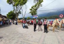 Libur Iduladha, Polisi Siaga di Jalur dan Kawasan Wisata Sarangan