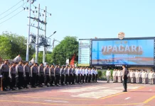 Polres Ngawi Gelar Upacara Hari Lahir Pancasila 2026, Teguhkan Semangat Persatuan