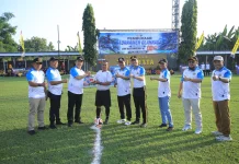 Meriahkan Hari Bhayangkara ke-80, Kapolres Madiun Resmi Buka Turnamen Olahraga