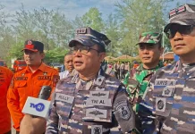 TNI AL Gelar Simulasi Penanggulangan Bencana Wilayah Pesisir di Pacitan