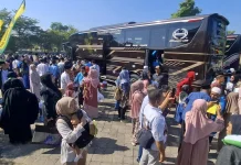 451 Jemaah Haji Kabupaten Madiun Tiba di Pendopo Ronggo Djumeno