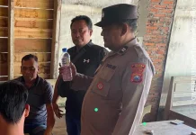 Respon Call Center 110, Polres Ngawi Cegah Aktivitas Konsumsi Miras di Karangjati