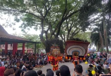 Pagelaran Reog Ponorogo Meriahkan Hari Jadi ke-108 Kota Madiun