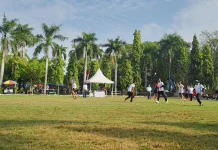 Ratusan Pelajar Ngawi Ikuti Festival Olahraga Tradisional