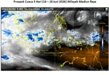 Cuaca Madiun Raya 3 Hari, Cerah - Cerah Berawan, Waspadai Peningkatan Kecepatan Angin