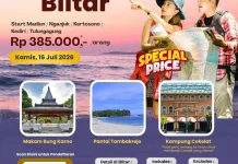 KAI Daop 7 Madiun Buka Open Trip Wisata Tematik Rail Tour Jawa Timur ke Blitar