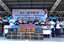 Bea dan Cukai Madiun Musnahkan Jutaan Batang Rokok Ilegal