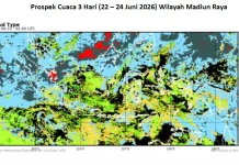 Cuaca Madiun Raya 22 – 24 Juni, Waspadai Hujan Lokal Wilayah Ngawi, Magetan, Ponorogo