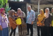 Pastikan Penanganan Stunting, Wabup Magetan Pantau Anak Asuh Program Anting Emas