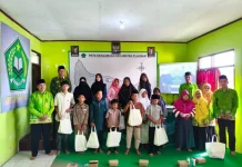 KUA Plaosan Magetan Salurkan Santunan kepada Anak Yatim dan Disabilitas