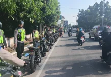 Tempatkan Personel di Lokasi Strategis, Polres Madiun Warnai Suran Agung 2026