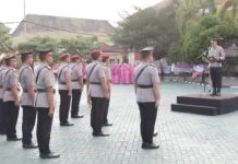 Tiga Kasat dan 4 Kapolsek Berganti, Kapolres Magetan Minta Cepat Adaptasi