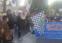 Kirab Gunungan & Tumpeng Semarakan Bersih Desa di Kelurahan Kartoharjo Kota Madiun