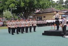 Penyegaran 8 Jabatan di Polres Magetan, Kapolres Minta Segera Adaptasi Tancap Gas