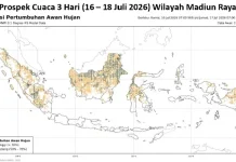 Cuaca Madiun Raya 16 - 18 Juli, Cerah – Cerah Berawan,  Malam Hari Udara Dingin (Bediding)