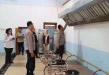 Food Safety Jadi Prioritas, Polres Magetan Cek Dapur MBG Sebelum Beroperasi