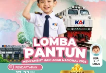 KAI Daop 7 Madiun Gelar Lomba Pantun Anak dan Tegaskan Komitmen Layanan Ramah Anak