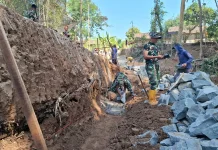TMMD ke-129 Ponorogo, Akses Jalan Bibis Ikut Diperlebar