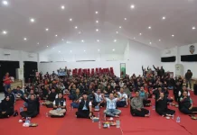 Ratusan Warga Ikuti Nobar Final Piala Dunia 2026 di Polres Magetan