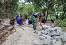Kades Bulu Lor Ajak Warga Perkuat Gotong Royong dalam Program TMMD
