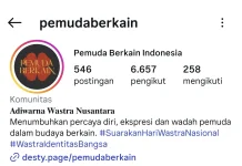 Media Sosial Jadi Wadah Anak Muda Kenalkan Kebaya lewat Visual