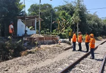 KAI Daop 7 Madiun Tinjau Jalur guna Tingkatkan Safety Culture